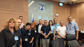 שחקנים בכנסת, צילום: דוברות הכנסת